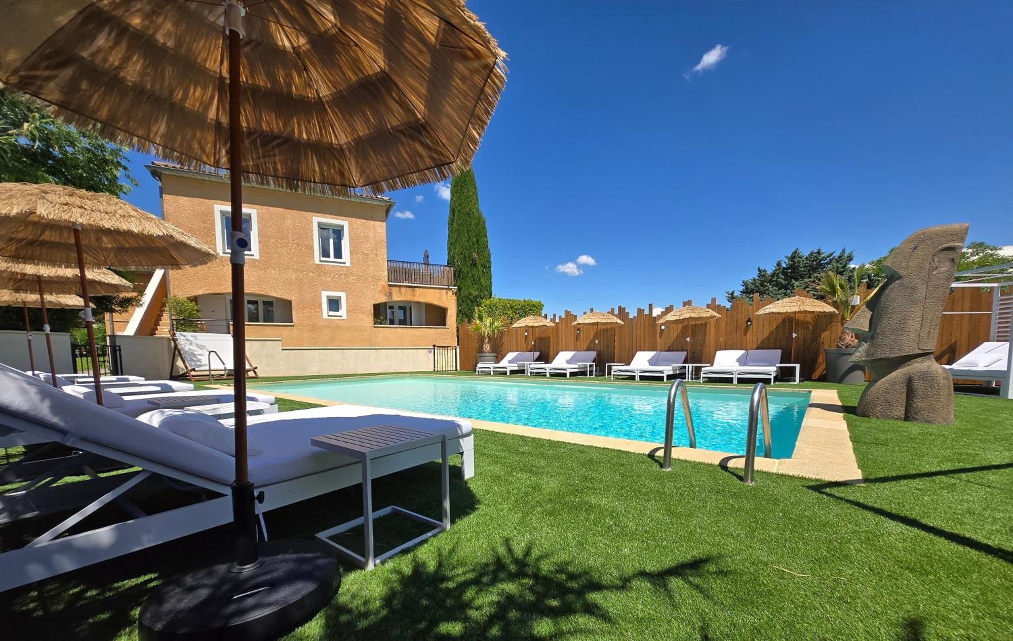 Hotel Le Saint-Genies Uzès Zewnętrze zdjęcie